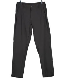 adidas Black 3-stripes Tapered-fit Golf Trousers W30