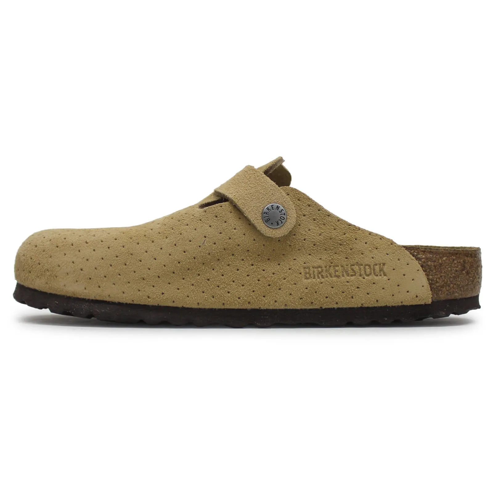 Boston BS Suede Embossed Unisex Slip On Clogs Sandals