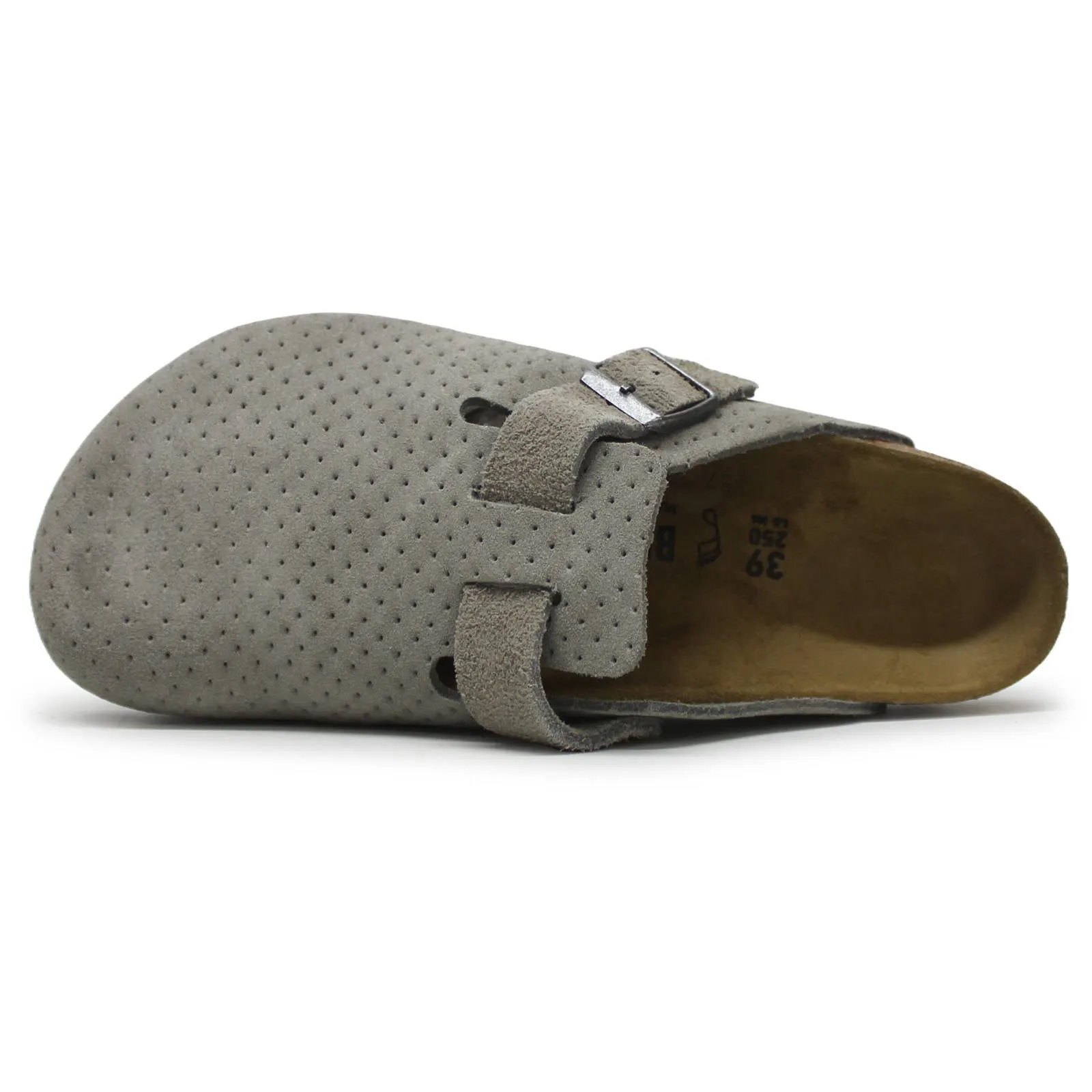 Boston BS Suede Embossed Unisex Slip On Clogs Sandals