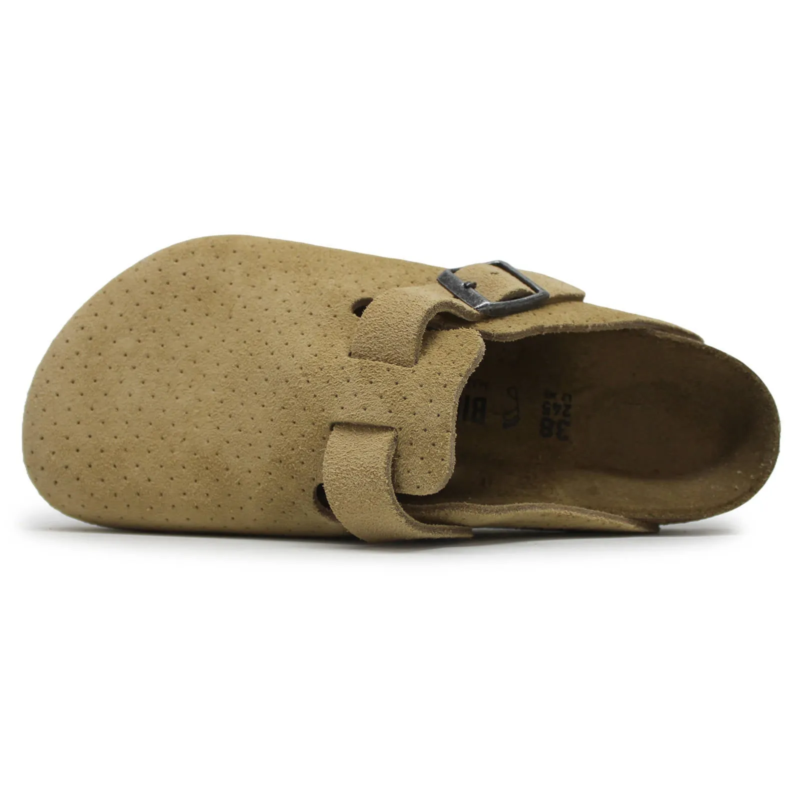 Boston BS Suede Embossed Unisex Slip On Clogs Sandals