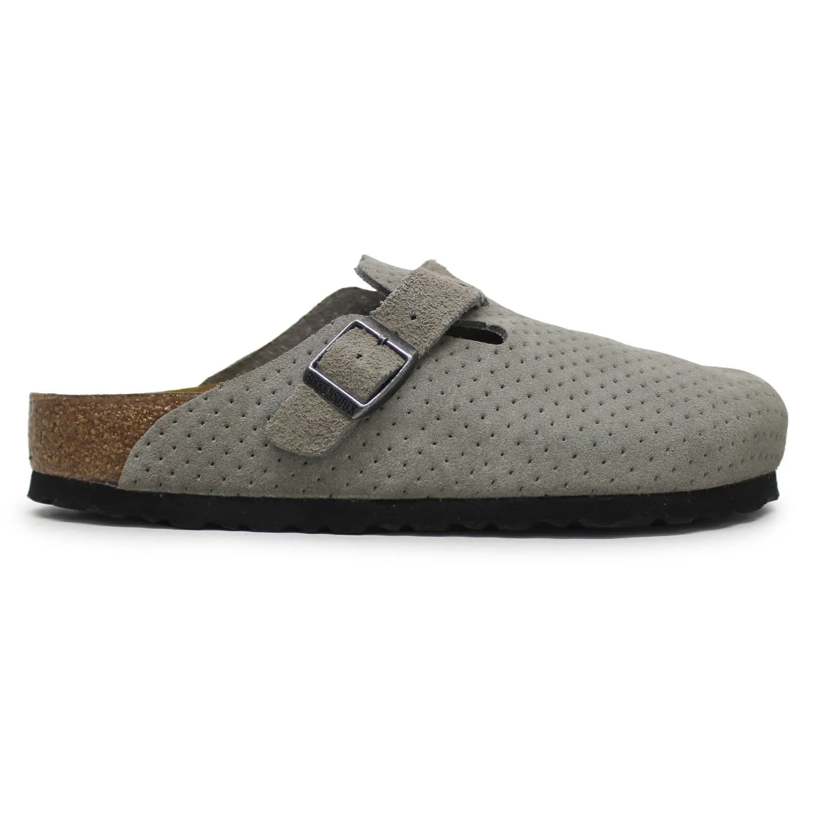 Boston BS Suede Embossed Unisex Slip On Clogs Sandals