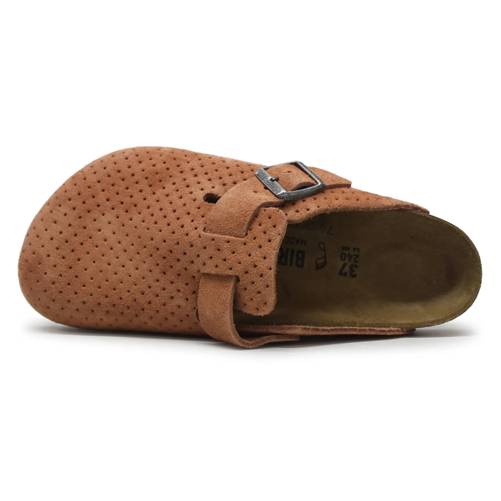 Boston BS Suede Embossed Unisex Slip On Clogs Sandals
