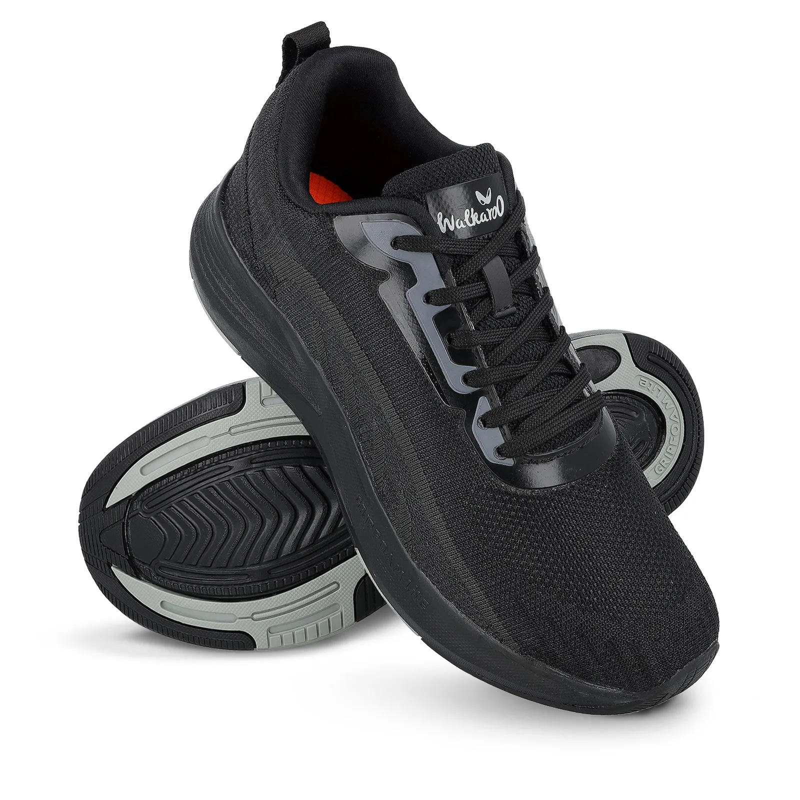 Men's Lace-up Sports Shoe - WS9106 Black